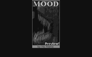 Mood (Homebrew) — Title screen